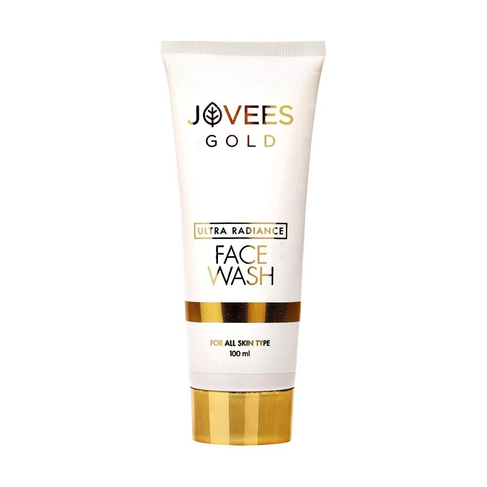 Jovees Herbal Ultra Radiance 24K Gold Face Wash For Radiant & Glowing Skin 100ml