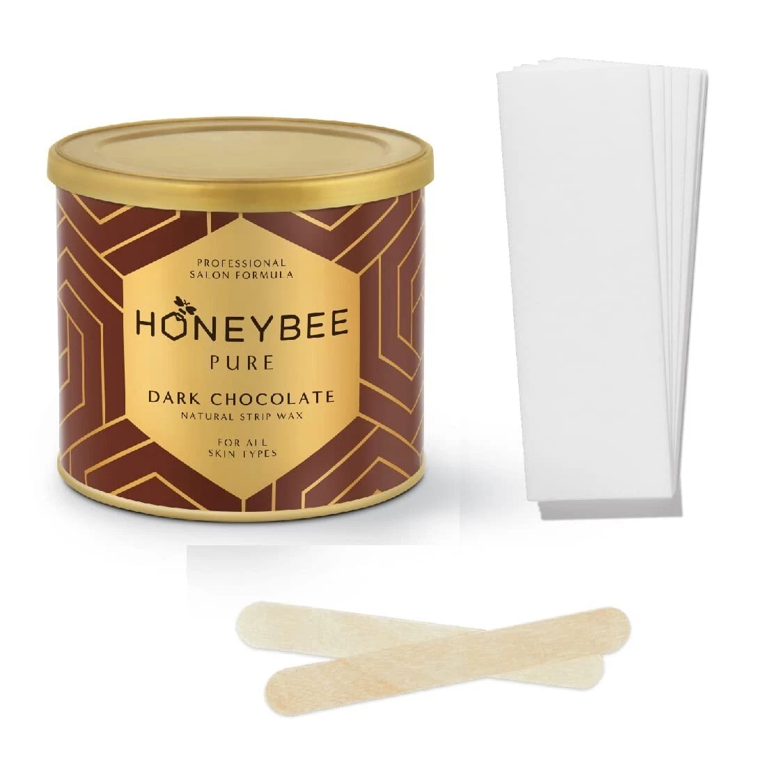 Honeybee Pure Dark Chocolate Wax For Women For Legs Arms Underarms Bikini 600GM