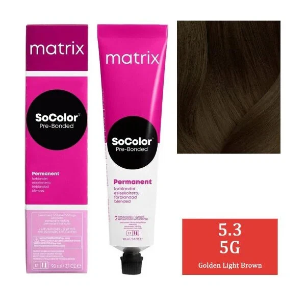 Matrix Socolor Pre-Bonded Permanent Color (6N Dark Blonde) 90ml