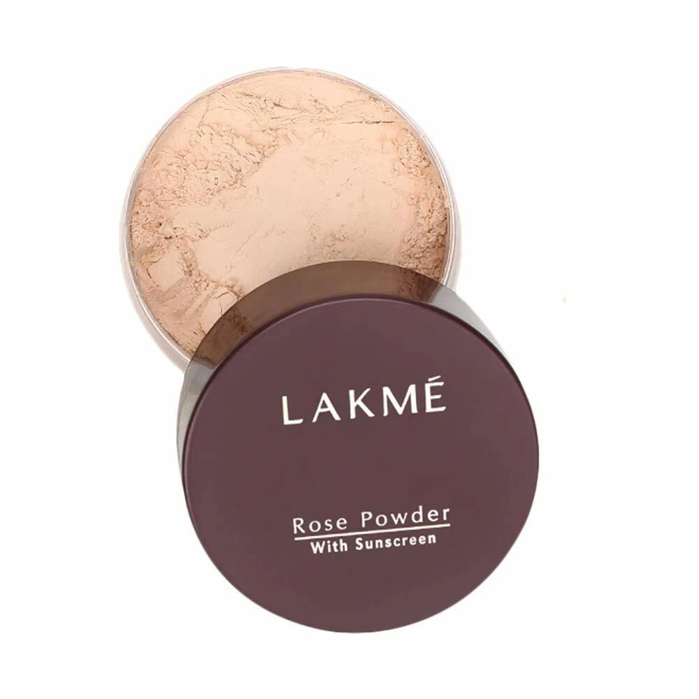 Lakme Rose Powder with Sunscreen | 01 Soft Pink | 40g