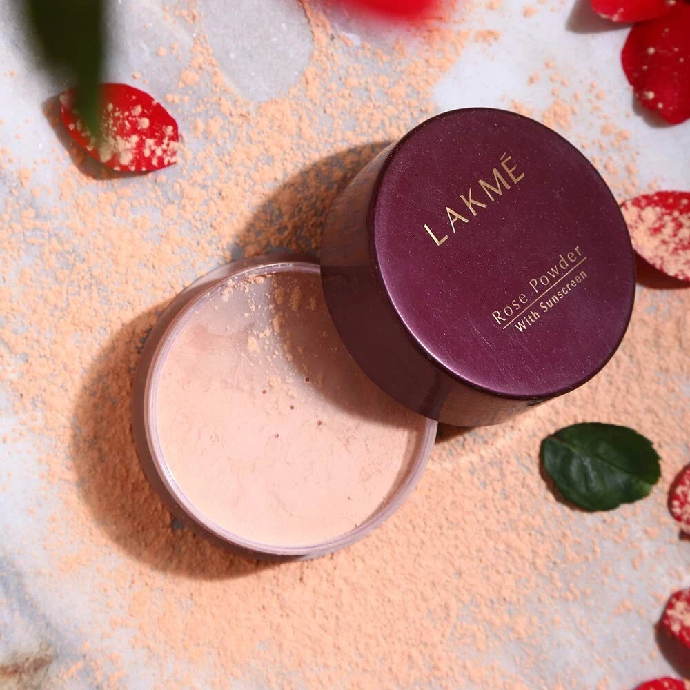 Lakme Rose Powder 02 Warm Pink with Sunscreen 40g