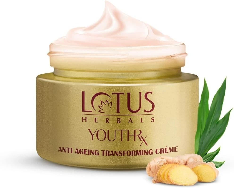 Lotus Herbals Youth Rx Anti-Aging Skin Care Transforming Cream SPF 25 Pa +++ 50g