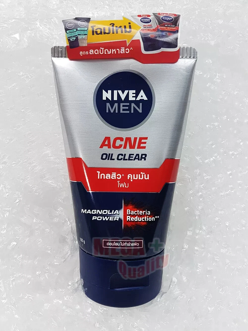 NIVEA MEN Total ANTI-ACNE ACNE and OIL FIGHTER Facial FOAM 10X Acne Clear 100g