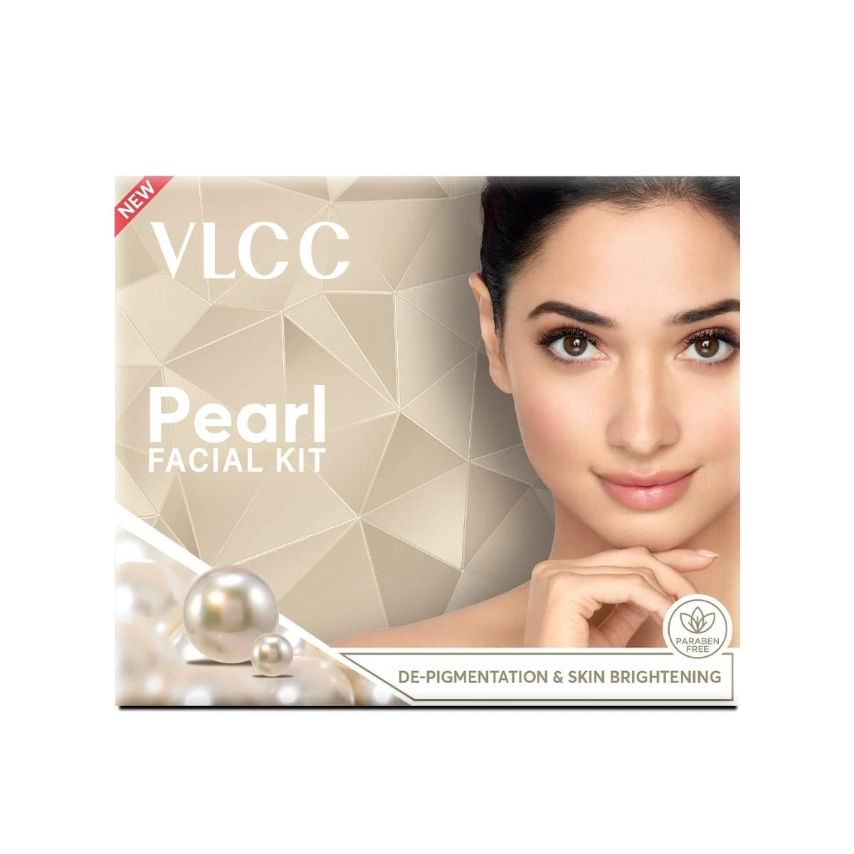 VLCC Pearl Facial Kit for Luminous and Radiant Skin with Pearl Extracts 60g