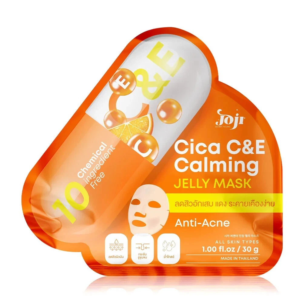 JOJI Secret Young Cica C&E Calming Jelly Mask Secret young Age Reverse 10pcs-30g