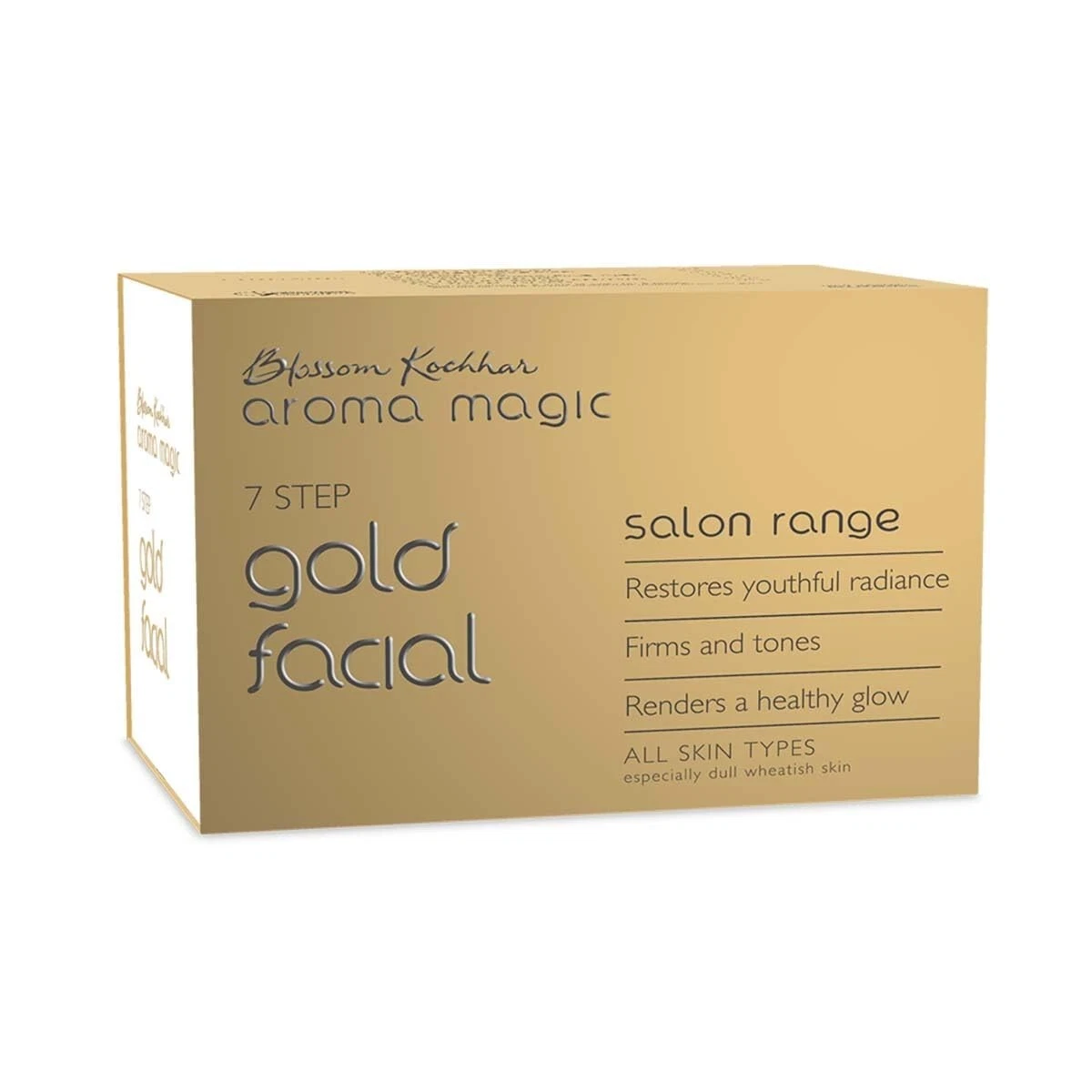 Aroma Magic Gold 7-step Facial Kit For Healthy & youthful glowing Skin 225g