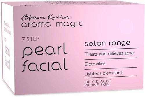Aroma Magic Pearl Facial Kit Salon Range for Oily & Acne Prone Skin