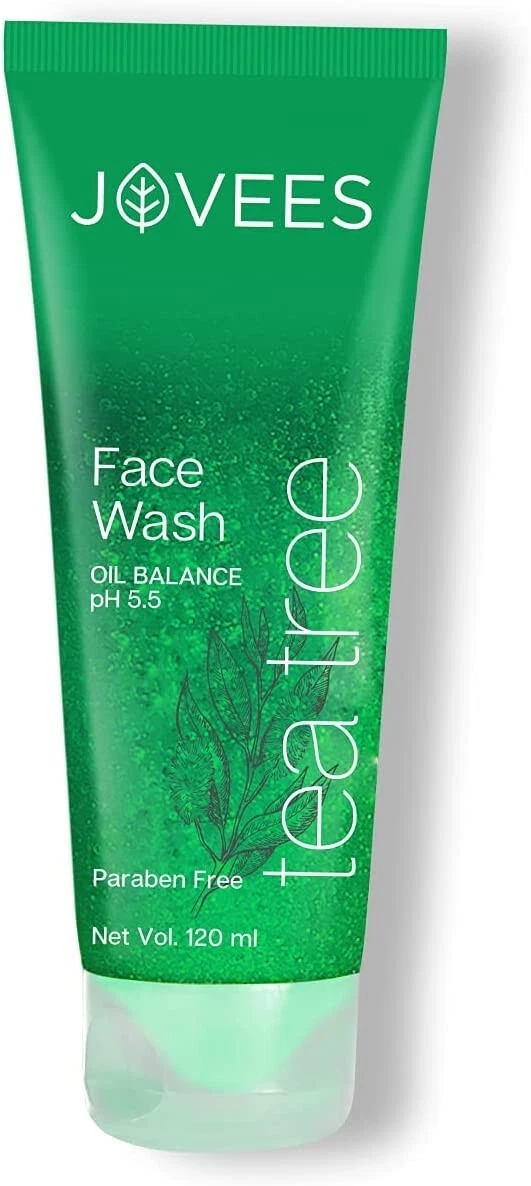 Jovees Tea Tree Face Wash for Oil Control 120ml