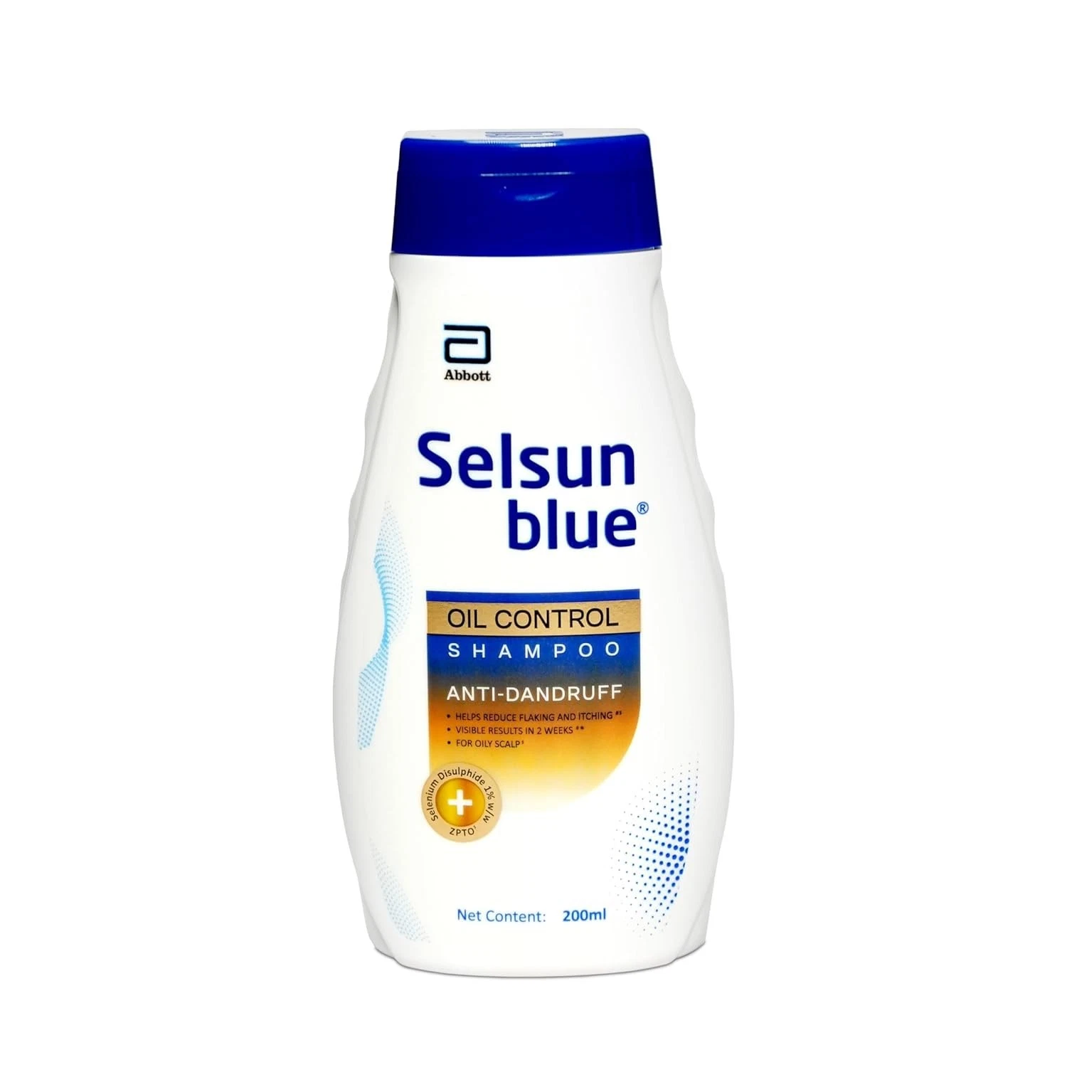 Selsun Blue Oil Control Anti Dandruff Shampoo For Dandruff And Flakes 200ml