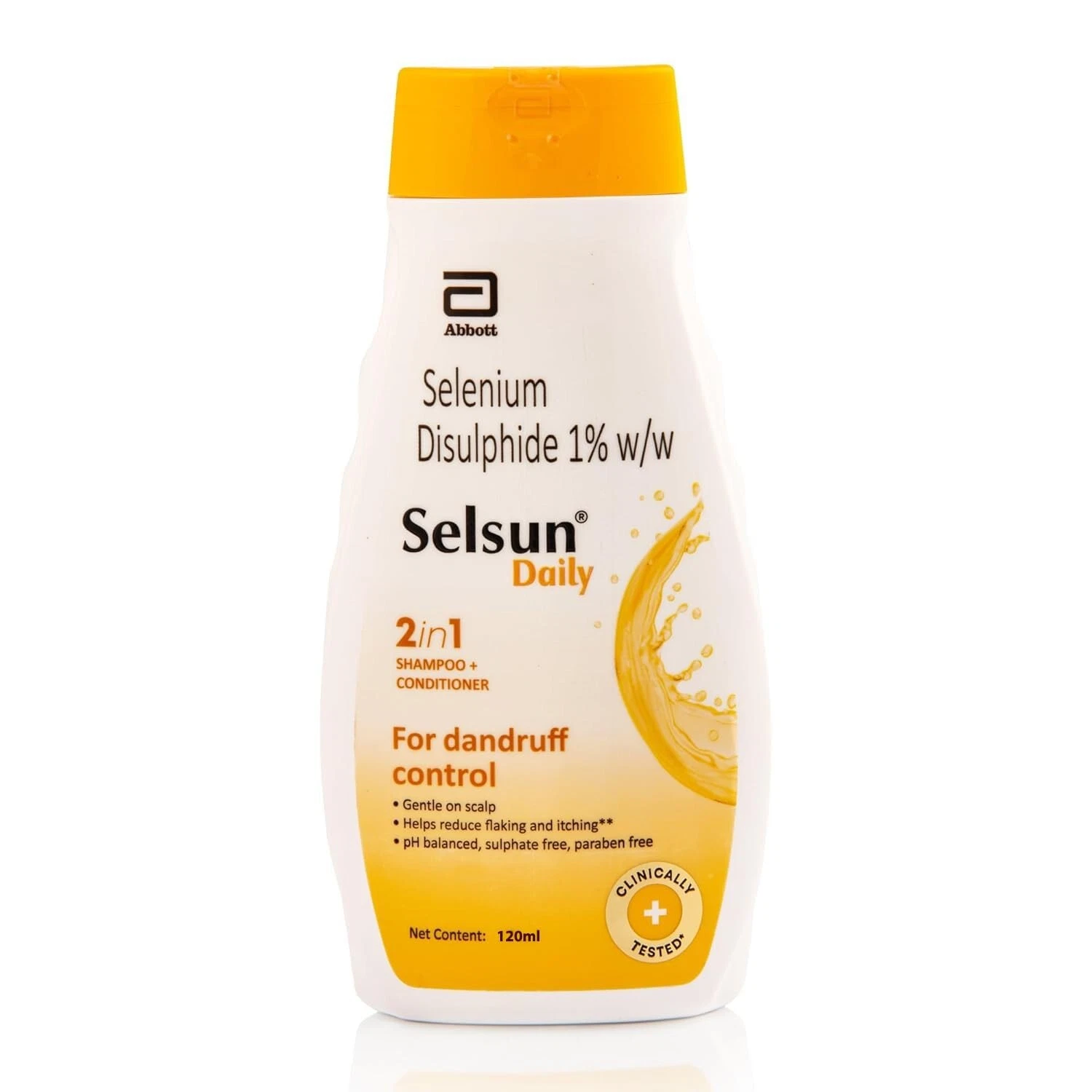 Selsun Daily 2 in 1 Anti-Dandruff Shampoo+Conditioner For Clears Dandruff 120ml