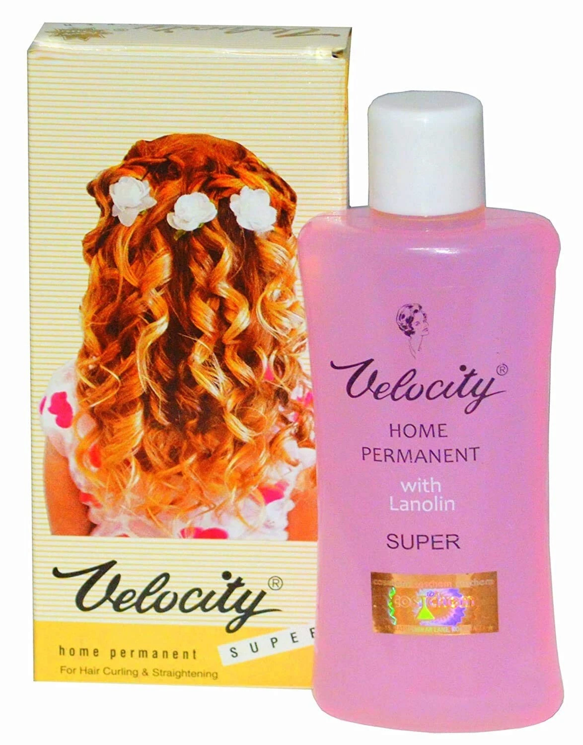 VELOCITY HOME PERMANENT - For Hair Curling and Sraightening