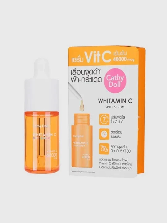 Cathy Doll Whitamin C Spot Serum With Vitamin C For Natural Glowing Skin 30 ml.