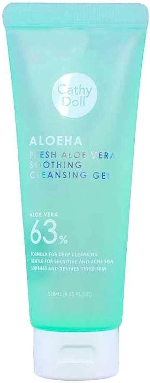 Cathy Doll AloeHa Fresh Aloe Vera Soothing Cleansing Gel Intense Formula 120ml