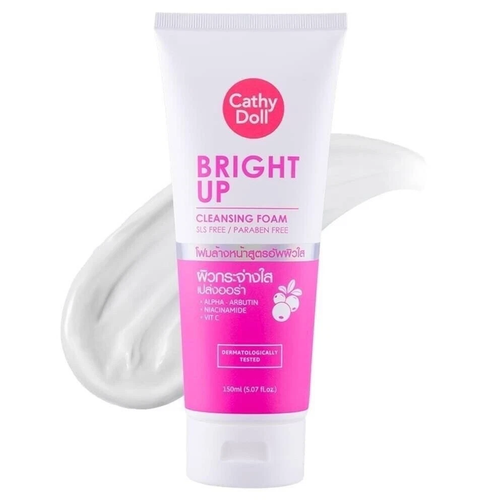Cathy doll bright up cleansing foam For deep facial cleansing Anti-Acne 150ml