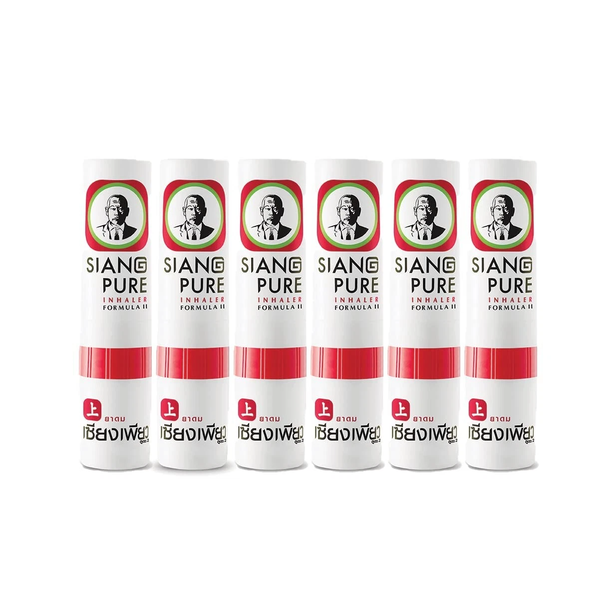 Siang Pure Inhaler Formula 2 Convenient with 2-in-1 inhaler 6X2ml (each)
