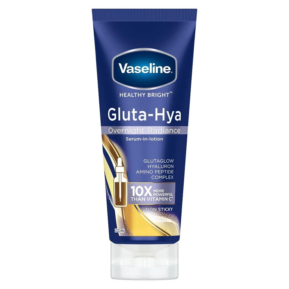 Vaseline Healthy Bright Gluta-Hya Serum For Overnight Radiance Skin 200ml