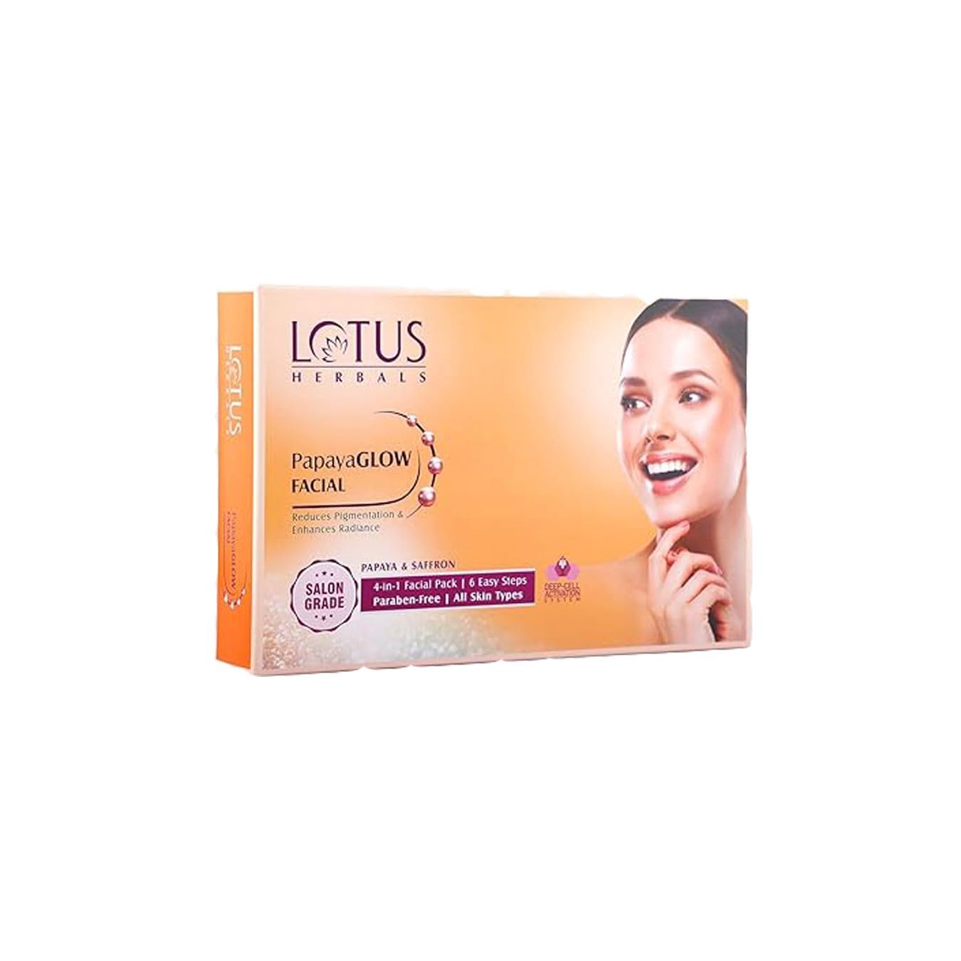 Lotus Herbals PapayaGlow Facial kit_67g