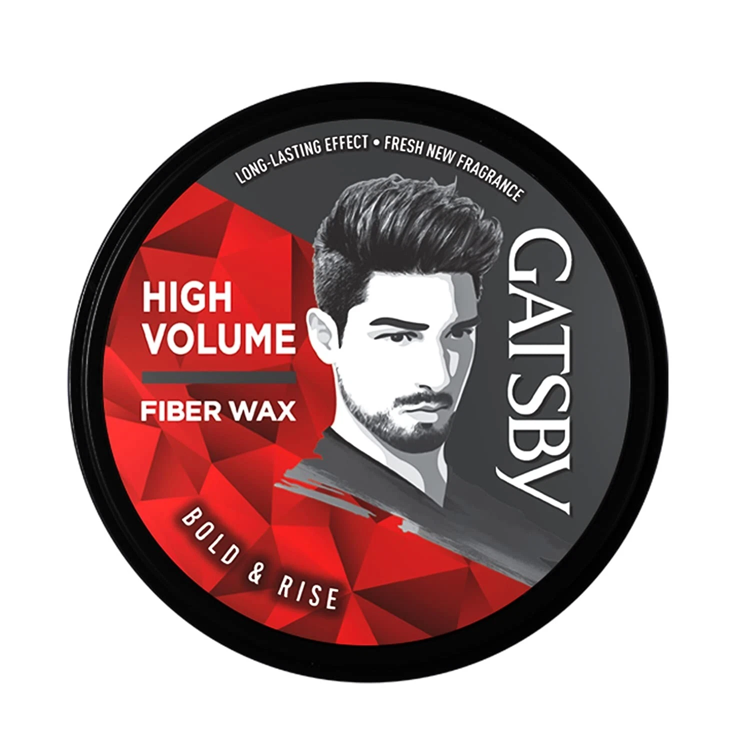 Gatsby Styling Fiber Hair Wax, Bold & Rise, High Volume, Natural Finish 75gm
