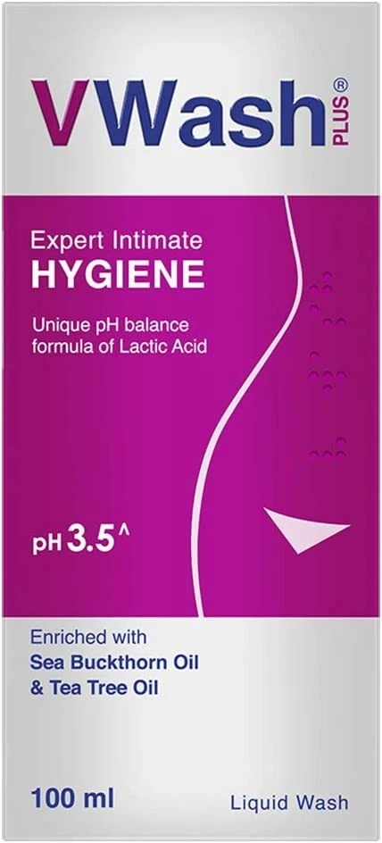 Vwash Plus Expert Intimate Hygiene with Tea Tree Oil for pH Balance