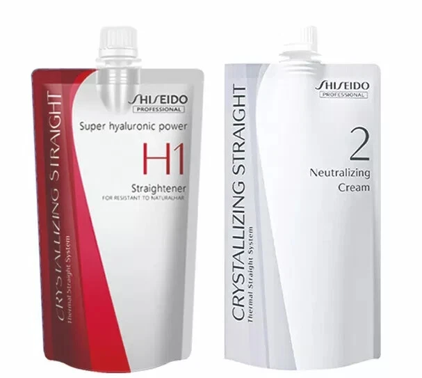 Shiseido Super Hyaluronic Power H1 Straightener + 2 Neutralizer Cream Kit