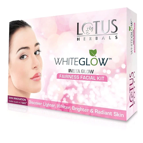 Lotus Herbals White Glow Insta Glow Fairness Facial Kit (Single Use) 40g