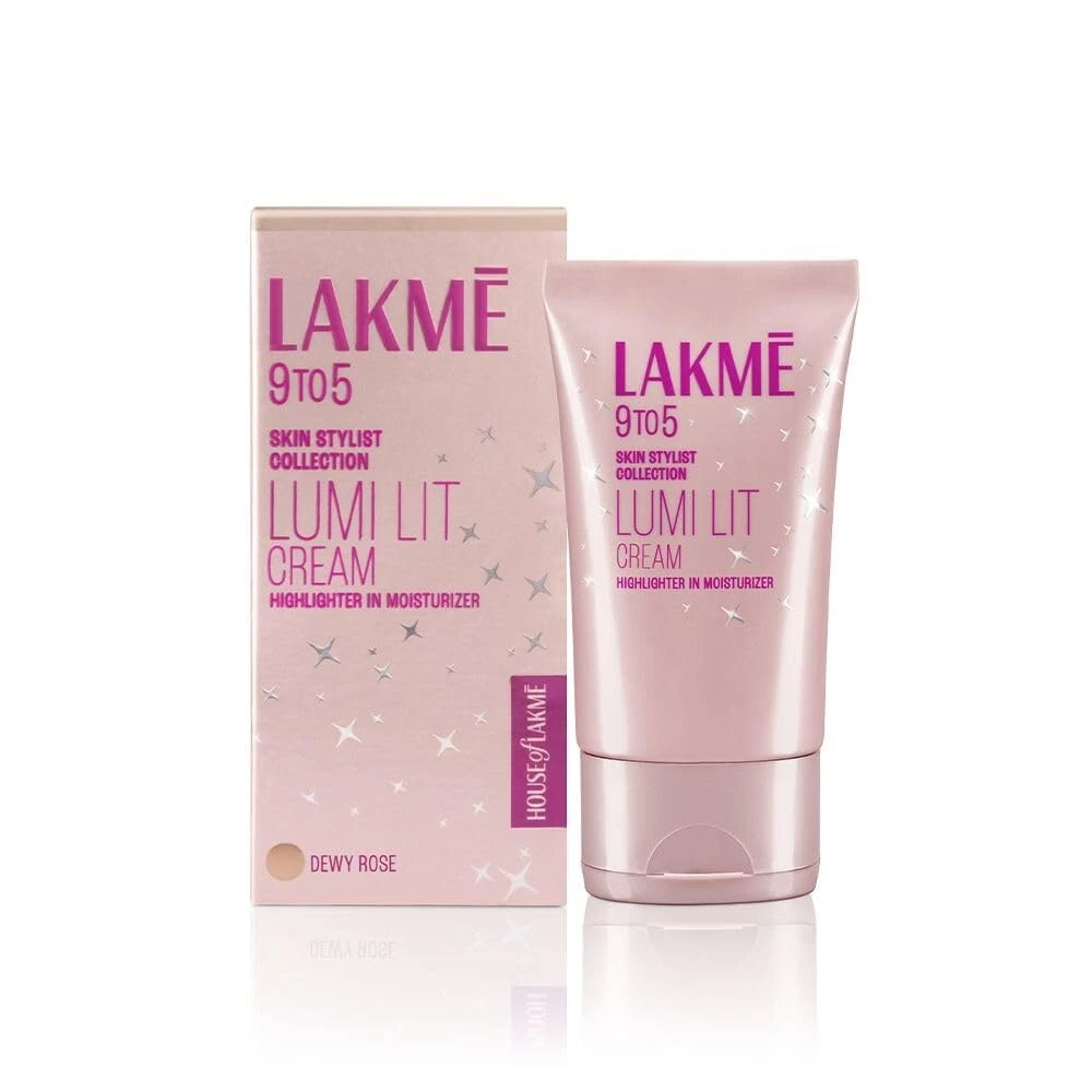 Lakme Lumi Cream Moisturizer with highlighter, Enriched all skin type 30gm