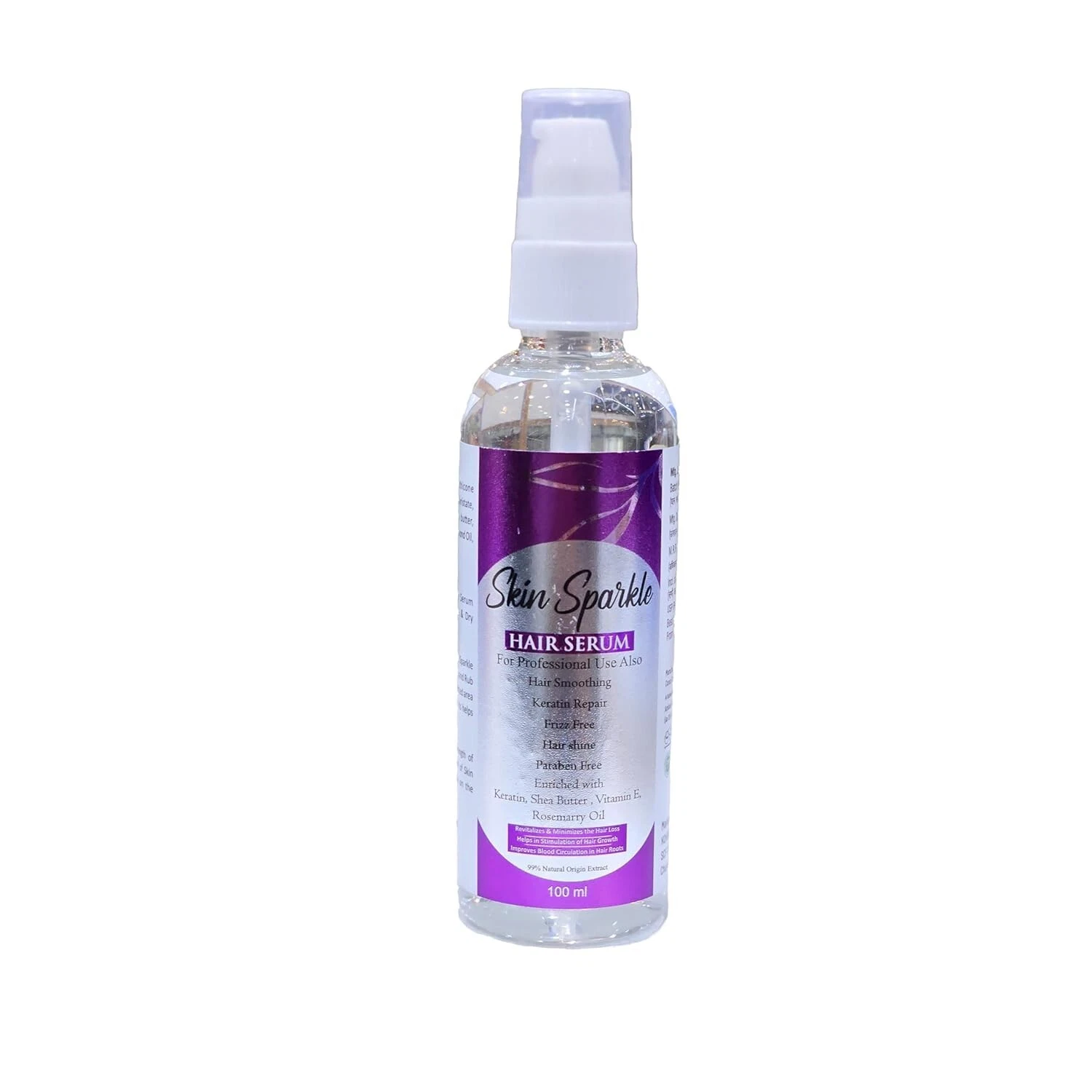 SKIN SPARKLE Ultra Shine Hair Serum For Instant Shine & Smoothness Hair 250ml