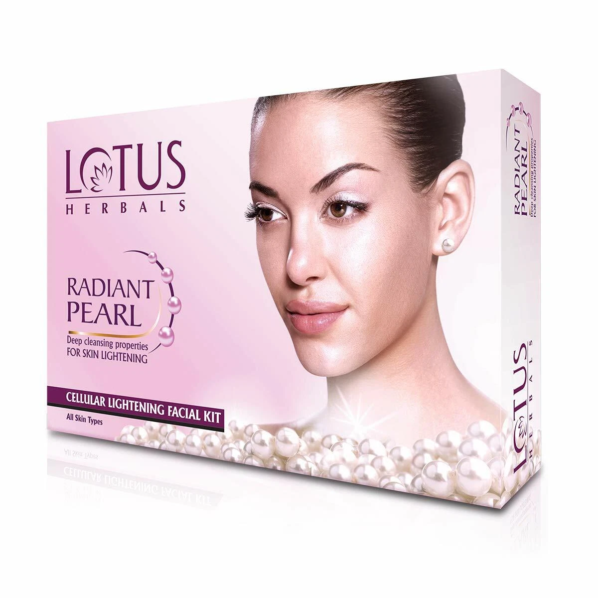Lotus Herbals Radiant Pearl Cellular Lightening Facial Kit (Single Use)