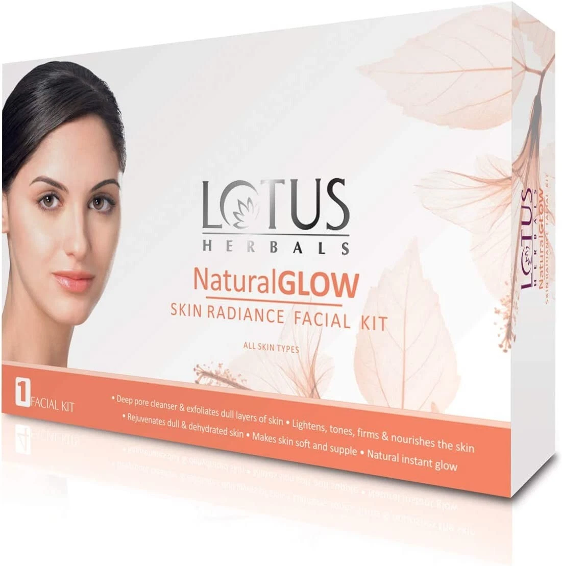 Lotus Herbals Natural Glow Kit Skin Radiance 1 Facial Kit